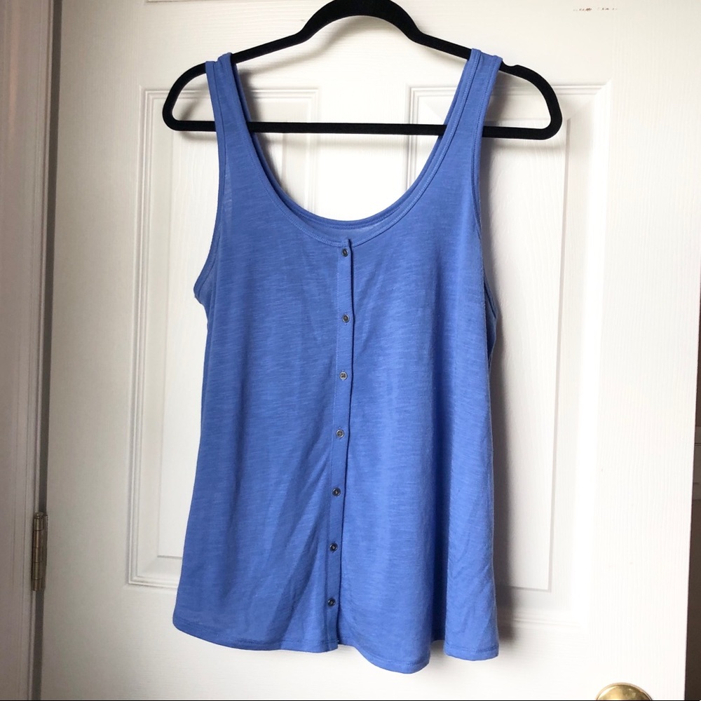 Button Tank Top